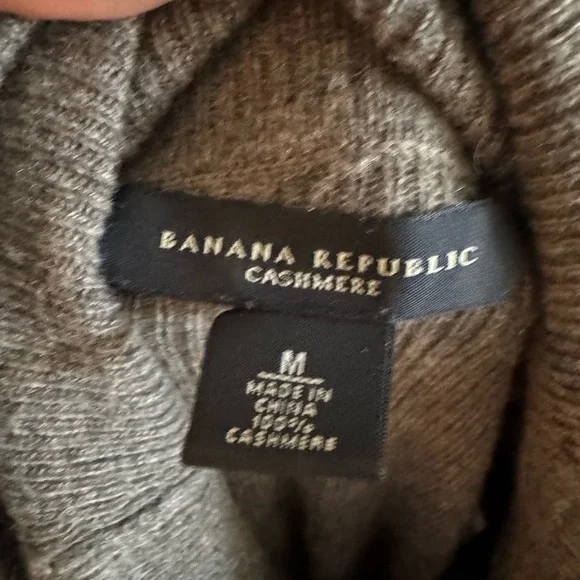 Banana Republic 100% Cashmere Sweater Dress (Medium) - Picture 3 of 4